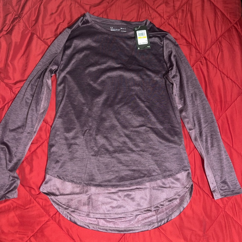 Under Armour Women's Long Sleeve Tee - Purple
